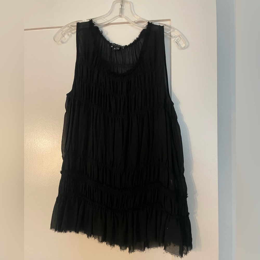 Black Theory Sheer Top